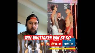 LMK your thoughts ⬇️ #boxingnews #boxing #boxingfans  #benwhittaker #dazn