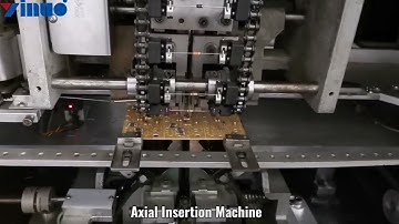IN Line Axial Insertion Machine