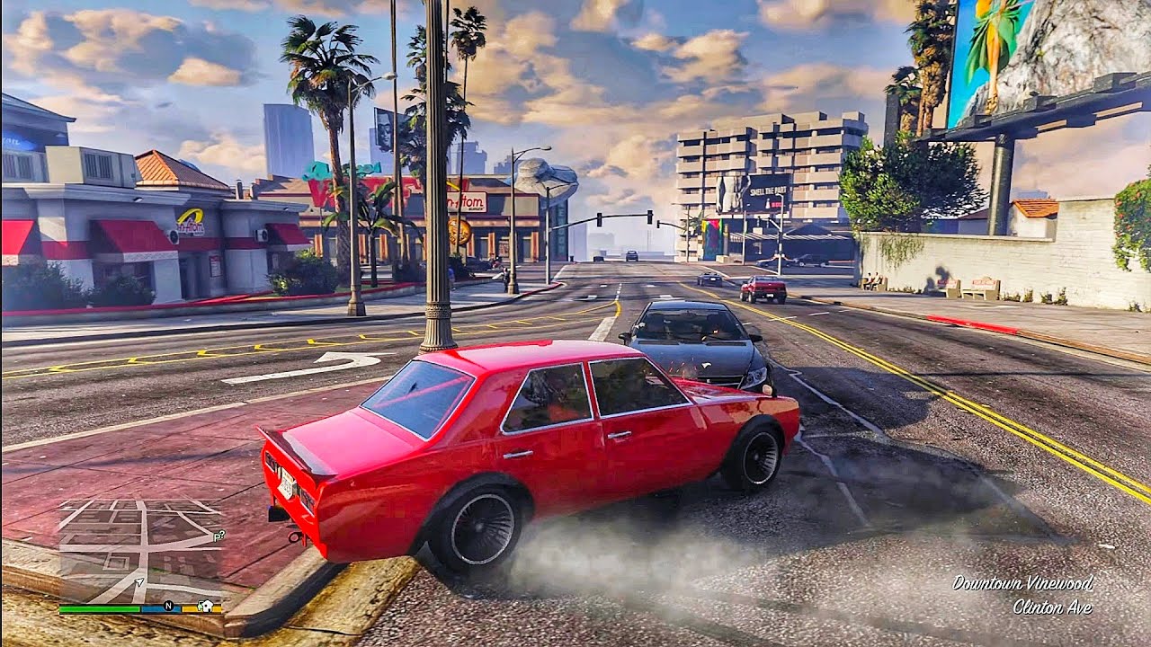 Grand Theft Auto V PS5 Free-roam Gameplay #1492