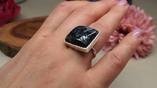 How to make an adjustable ring with stone.