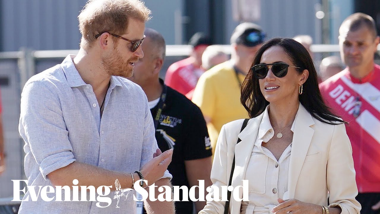 Harry and Meghan join veterans at Invictus Games in Dusseldorf