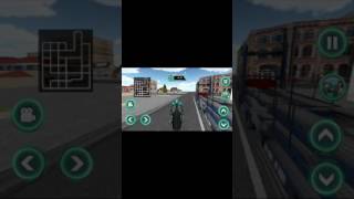 Robot Bike Transport Truck Sim android game video screenshot 1