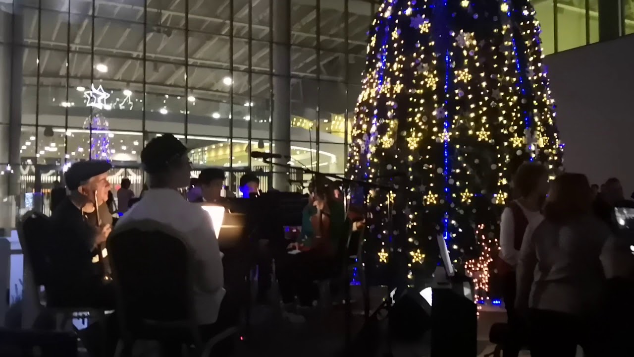 Christmas in Riyadh, expats compound YouTube