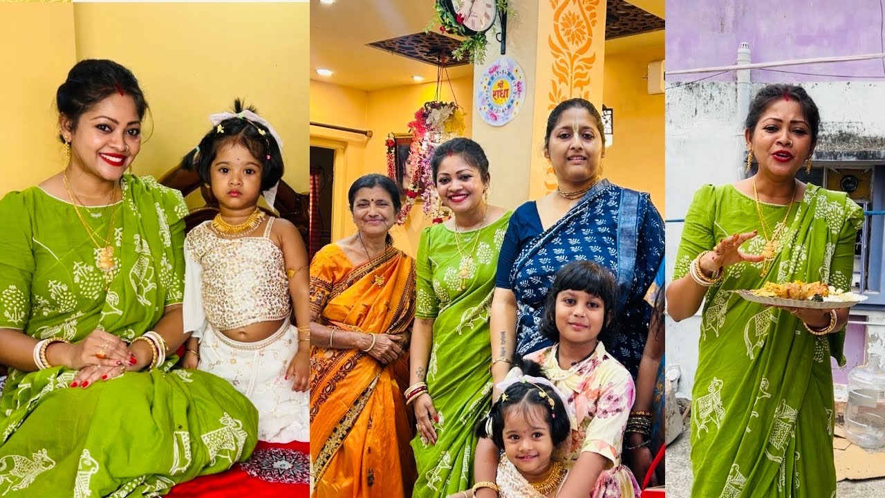 প্রসাদের ২০ রকমের exciting মেনু🍇আত্মীয় সজন কিকি গিফট দিলো?👍