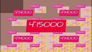 2000 years later continue to 9.9800518e 60,205 times [4^100,000]