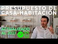PRESUPUESTO DE CASA-HABITACIÓN 200m2 construcción ACTUALIZADO AL 2021 🧭✔ | PUNTO SUR | PARTE 1/2