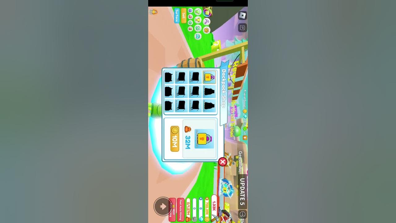 First time playing clicking mining simulator youtube