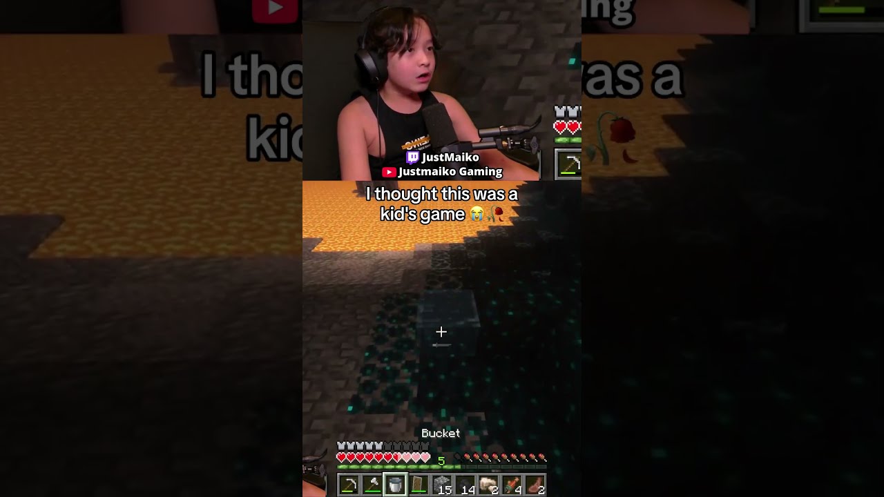 I Thought This Was A Kid S Game Justmaiko Twitchclips Minecraft