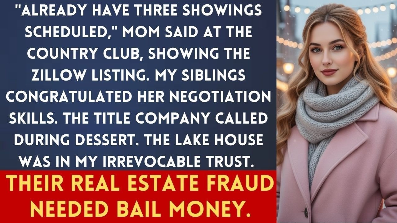 Мама выставила на продажу мой дом на озере на Zillow — а потом компания по оформлению прав собств...