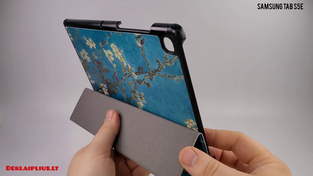 Leather flip Sakura Samsung Tab S5e dėklas-case-чехол