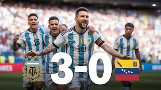 “Argentina vs Venezuela | World Cup Qualifier Highlights & Full Match Commentary”