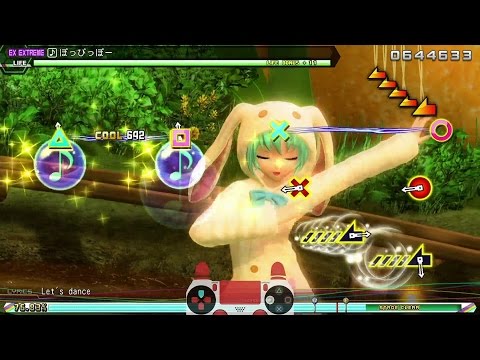 【ExEx】10★【初音ミク 】ぽっぴっぽー「PoPiPo」Perfect 【 Project Diva Future Tone PS4 】
