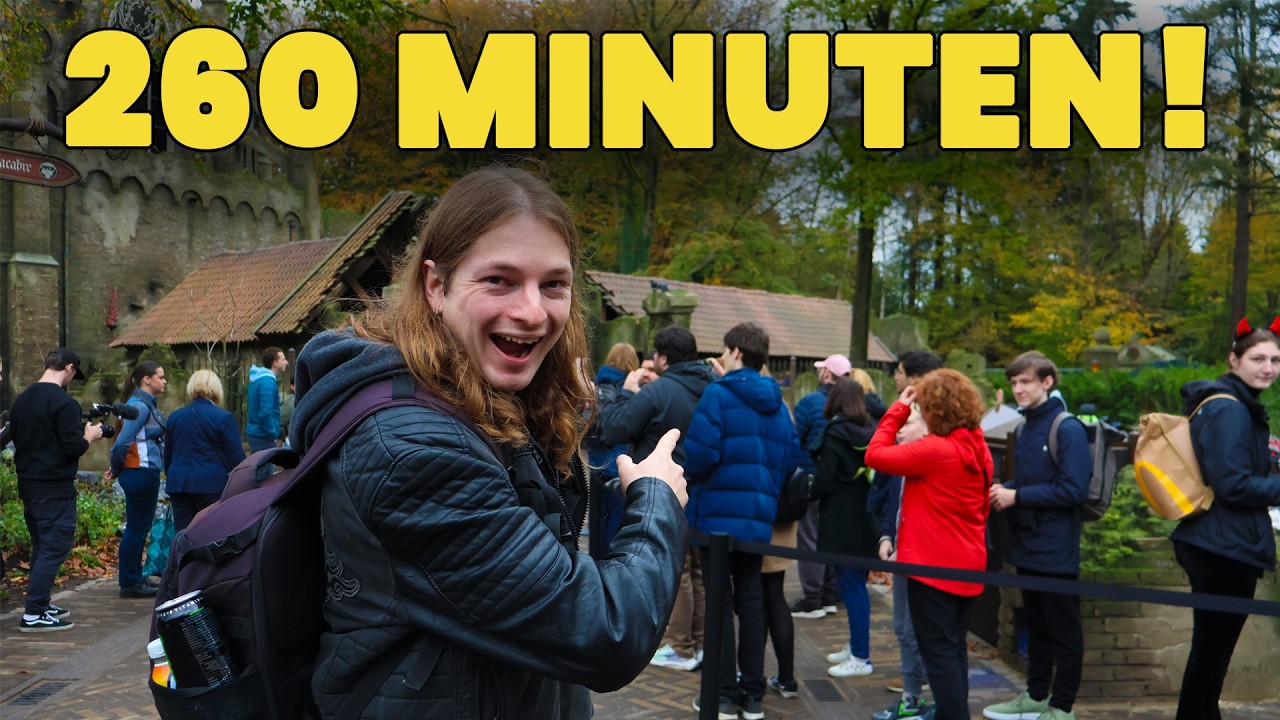 ENORME wachtrijen DANSE MACABRE! (Efteling)