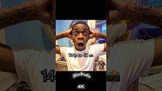 144p to 4K resolution 📸 #photography #transition #shorts #youtubeshorts #4k #capcut