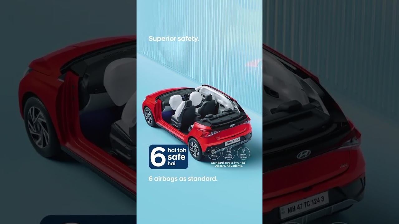 New Hyundai i20 | 6 Airbags