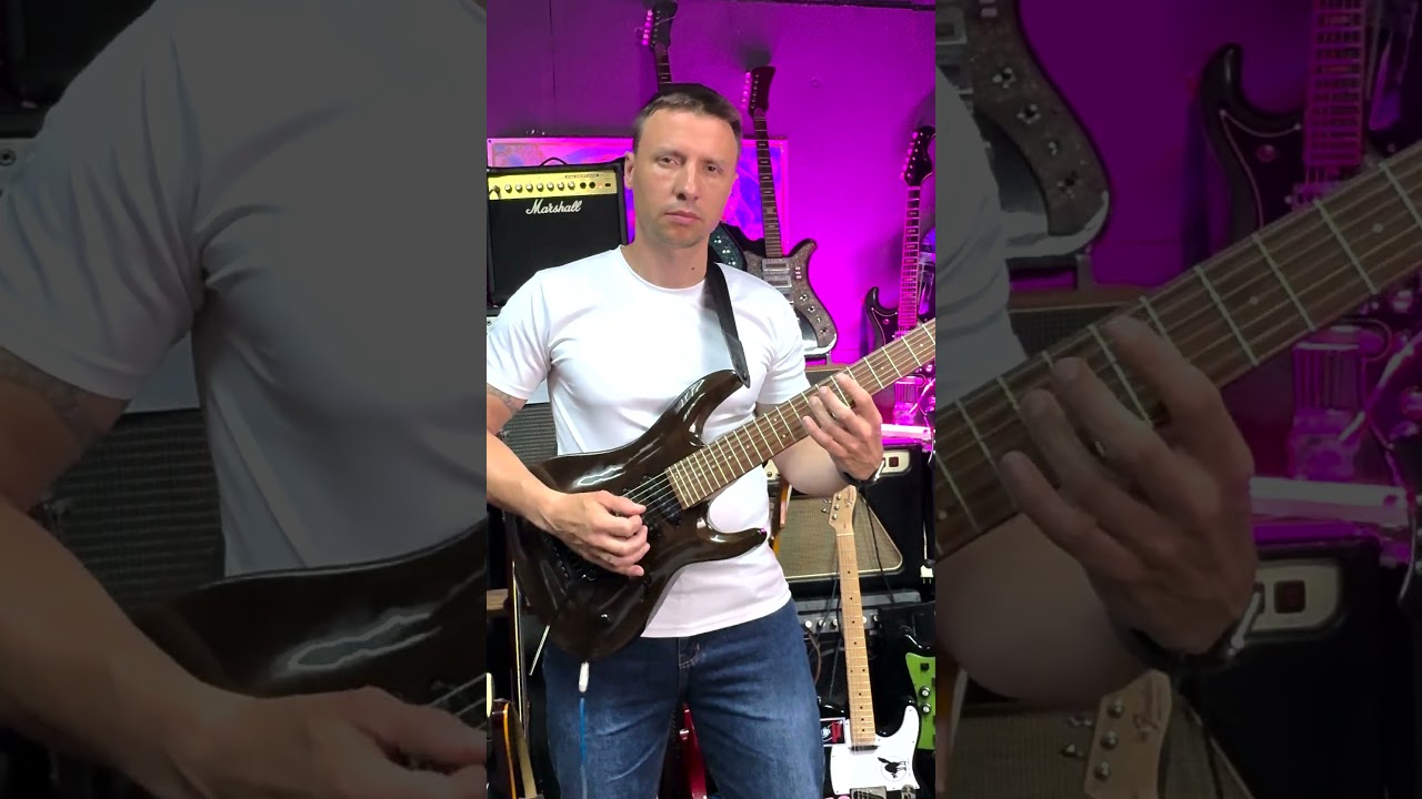 🎸 КАК ГИТАРИСТУ ИМИТИРОВАТЬ ДВЕ ГИТАРЫ? #гитара #гитарист #урокиигрынагитаре
