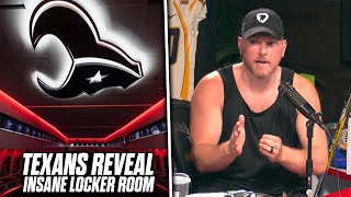 Pat McAfee Reacts: Houston Texans Have INSANE New Locker Room