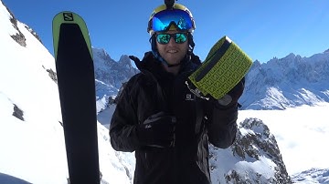 How to fold Ski Touring Skins // DAVE SEARLE