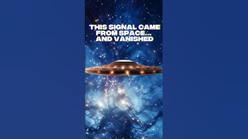 The Alien Signal We Still Can’t Explain! 👽🔍 #unsolvedmystery #shorts #spacemystery