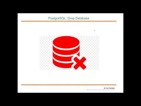 PostgreSQL Drop Database