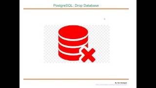 PostgreSQL Drop Database