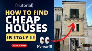 How to Find Cheap Houses in Italy 🇮🇹 (tutorial) screenshot 5