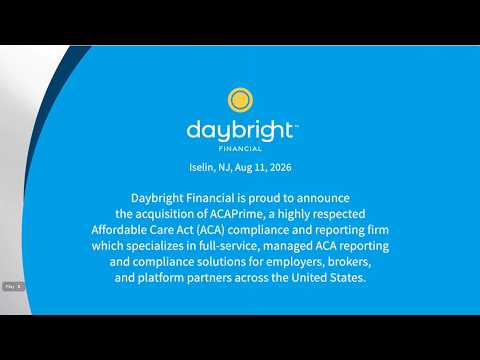Daybright Financial Welcomes ACAPrime, Strengthening ACA Compliance Capabilities