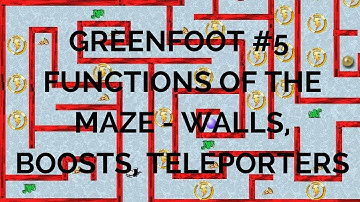 Greenfoot #5 - Game Dev/Design - Maze Game Part 2 of 4 - Boolean, Nested If-Statements, Speed boosts