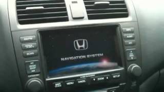 Honda Navigation System Stuck