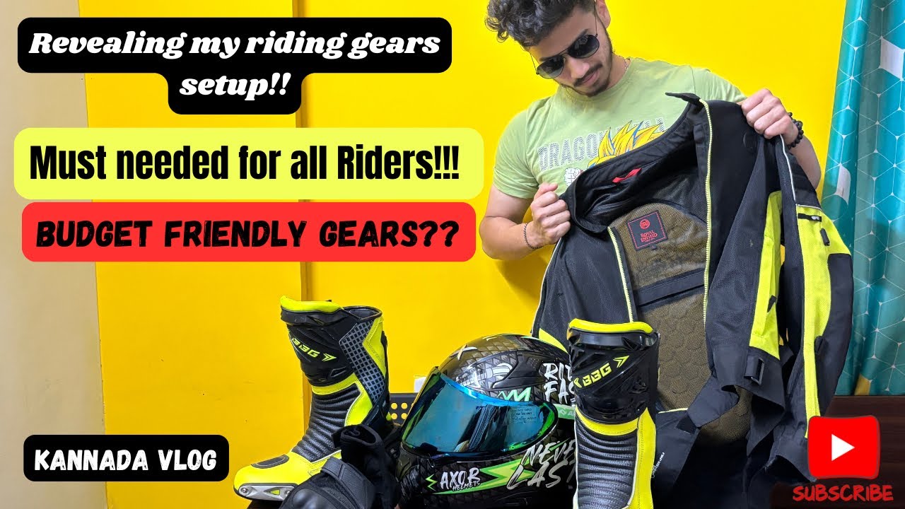 Best budget friendly riding gears | Basic Riding gears for all Riders ...