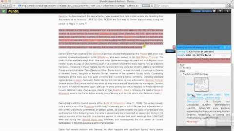 Pundit in action - Screencast