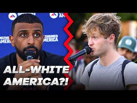Myron Pushes Back on a White Student Who Wants an All-White America!