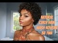 Natural Curly Hair Wash Routine | 3B TWA