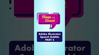 Adobe Illustrator Tutorial | Custom Speech Bubble PART 2