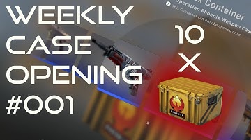 Weekly Case Opening #001 | 10 x Operation Phoenix Case