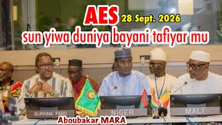 Diplomassiyar AES a majalisar ɗinkin dunia Update