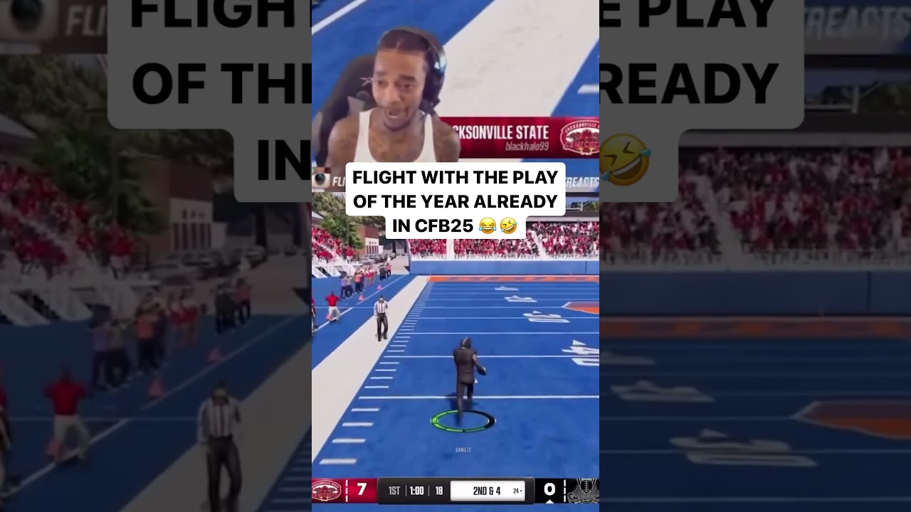 Flight already with the play of the year on NCAA25 
