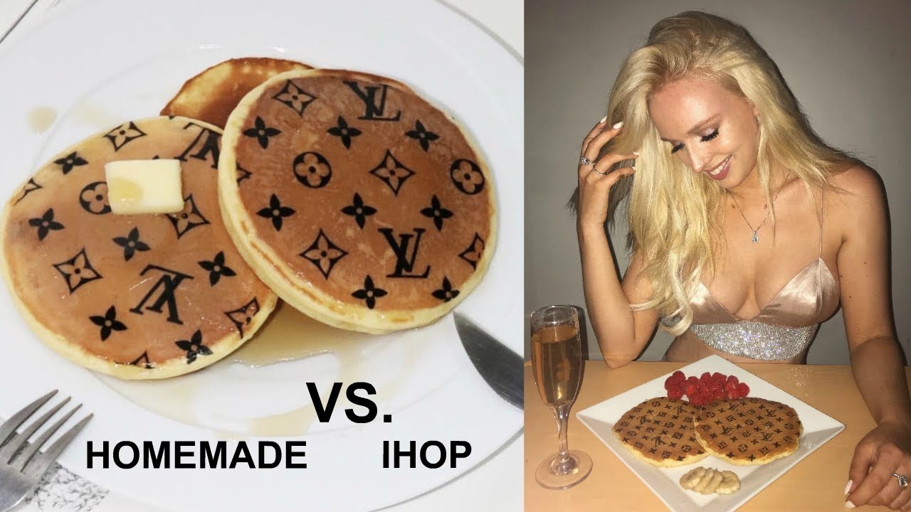 DIY Louis Vuitton Pancakes – Homemade vs. IHOP 🥞 