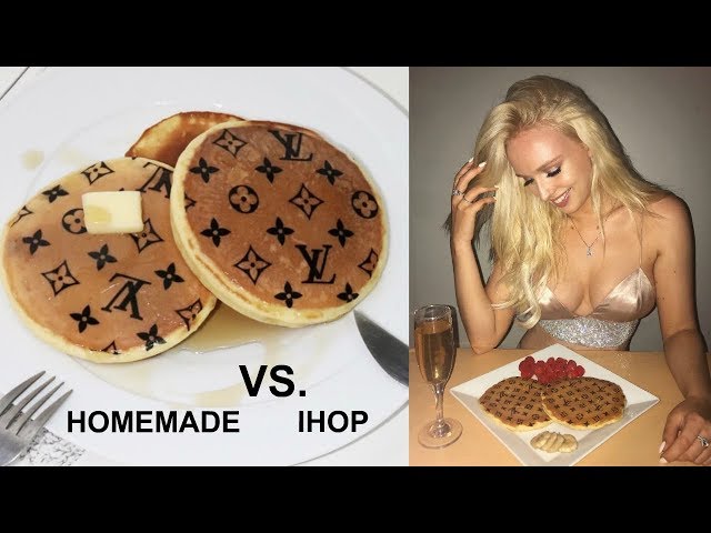 DIY Louis Vuitton Pancakes – Homemade vs. IHOP 🥞 