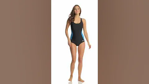 Speedo Illusion Splice Ultraback One Piece | SwimOutlet.com