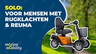 Met De Solo Scootmobiel Wordt Dagelijks Gemak Vanzelfsprekend