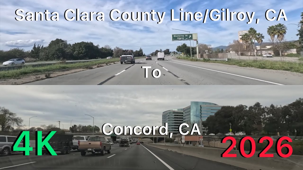 Road Trip Joyrides with Emanuel Pt96: Santa Clara County, to Concord, CA