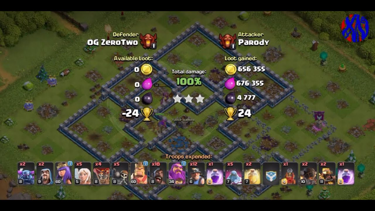 COC Three Different Attack Strategies (Ram Rider, COOKIE, and Bag of Frostmites)