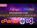 Final Cap 5/ Crear Instalador- Aplicación con Base de Datos en la Web-Nube (CPanel)-Visual Studio