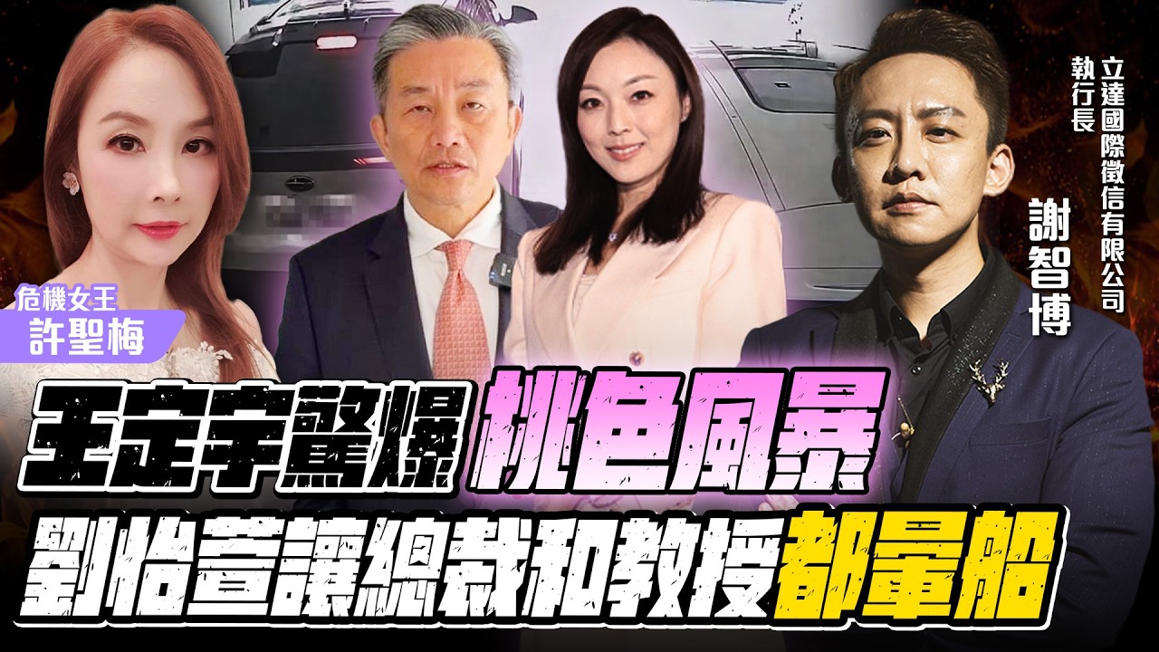 【許聖梅｜危機女王】王定宇驚爆桃色風暴 劉怡萱讓總裁和教授都暈船 ft. 立達國際徵信有限公司執行長 謝智博 LIVE 2026.03.07@funseeTW