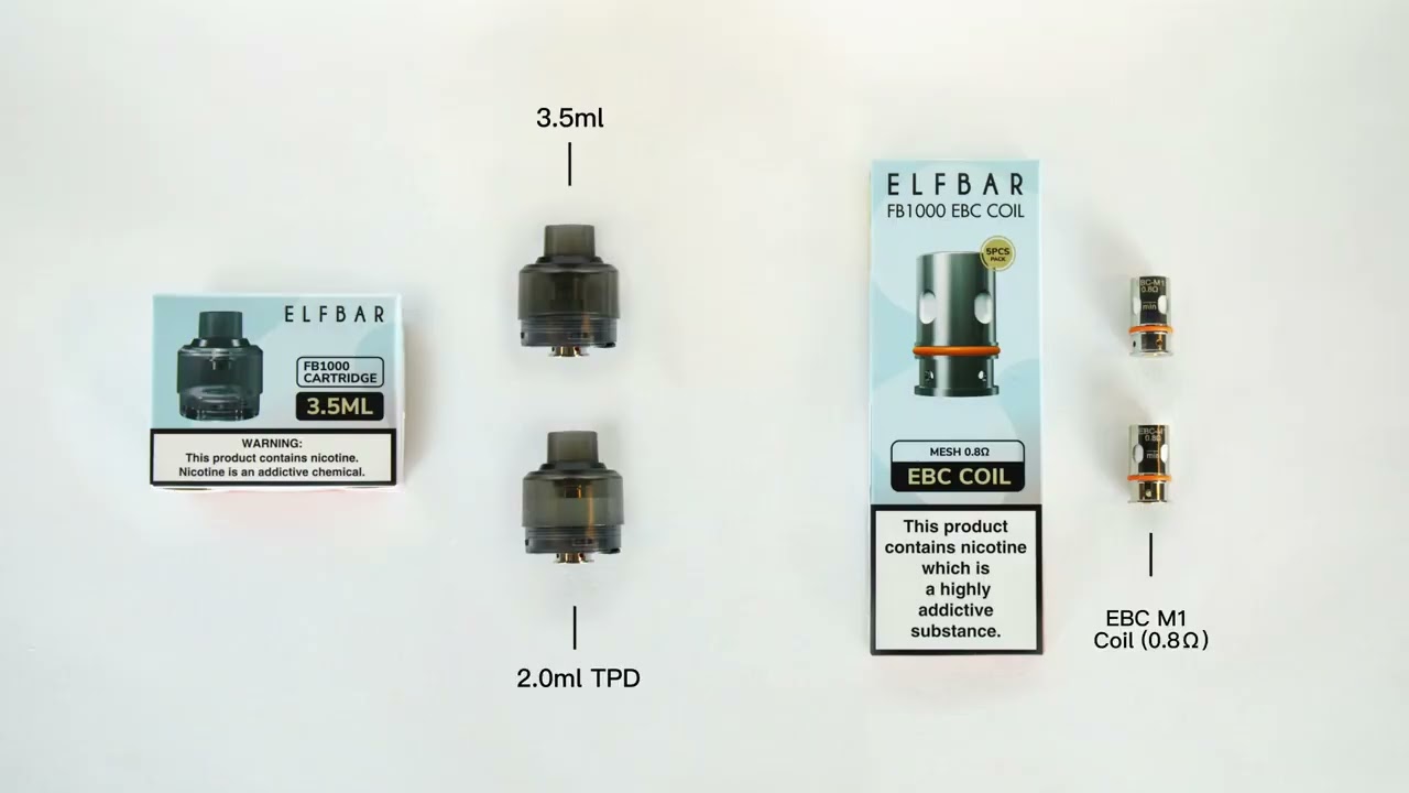 Elf Bar FB1000 POD-System Introducing