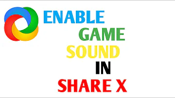 ENABLE GAME SOUND EASILY IN SHAREX
