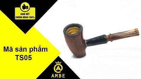 Tẩu bắt top xì gà free size hút cuối điếu cao cấp TS05 Ambe Store