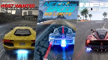 Need For Speed Comparison: NFS Most Wanted vs. NFS No Limits vs. NFS Mobile (iOs Beta)