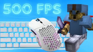 [500+ FPS] Hypixel Bedwars Satisying Keyboard + Mouse Sounds ASMR